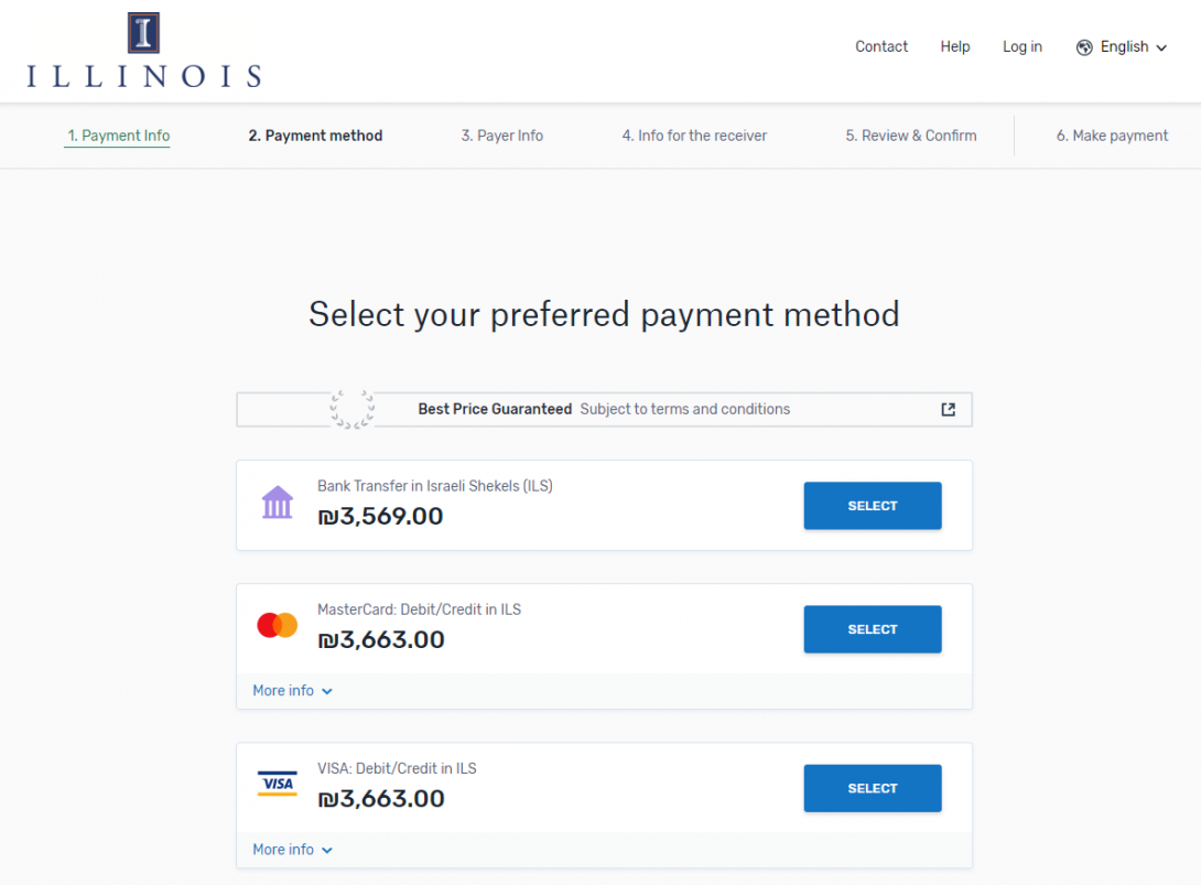 bill4time payment method list